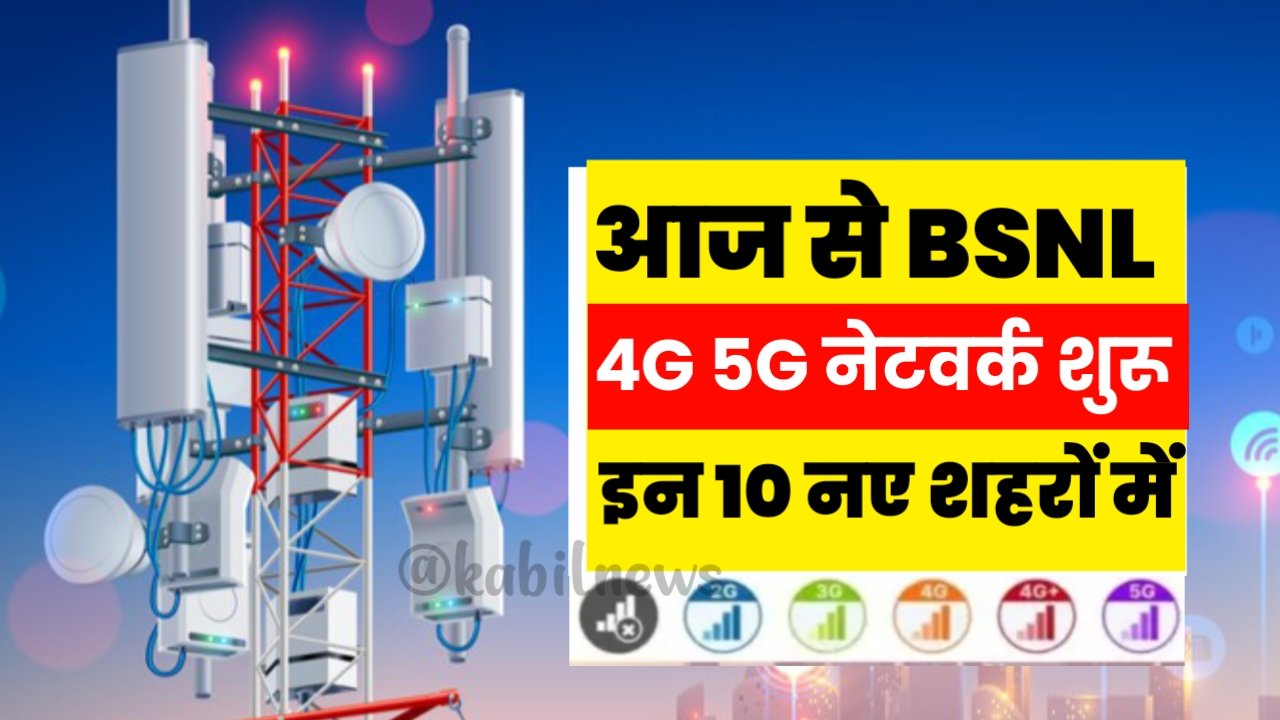 BSNL 4G Network Active